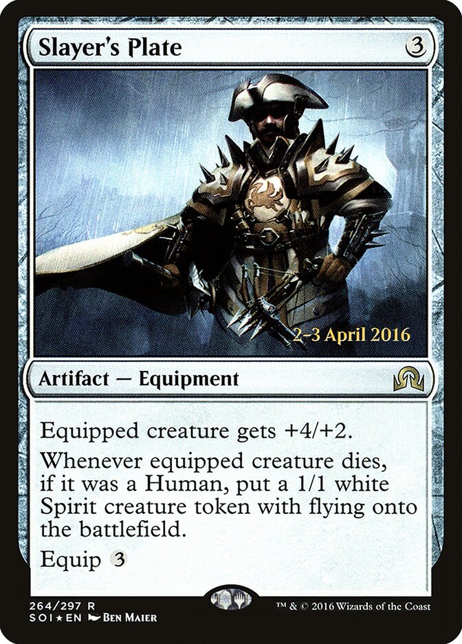 Armadura do Matador / Slayer's Plate - Magic: The Gathering - MoxLand