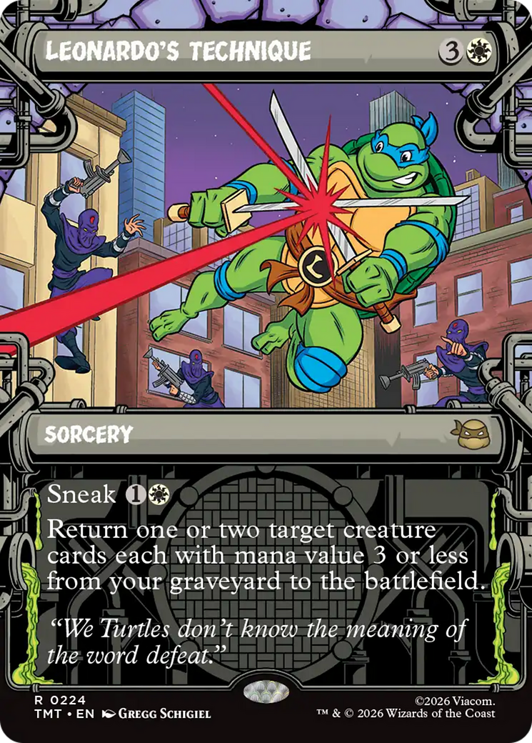 Leonardo's Technique - Magic: The Gathering - MoxLand