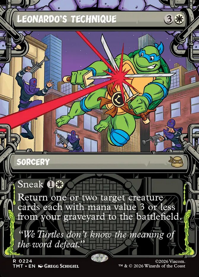 Leonardo's Technique - Magic: The Gathering - MoxLand