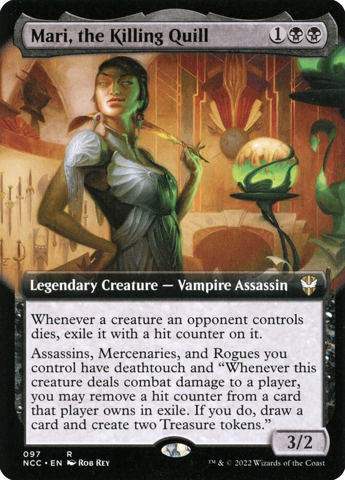 Mari, a Pena Mortal / Mari, the Killing Quill - Magic: The Gathering - MoxLand