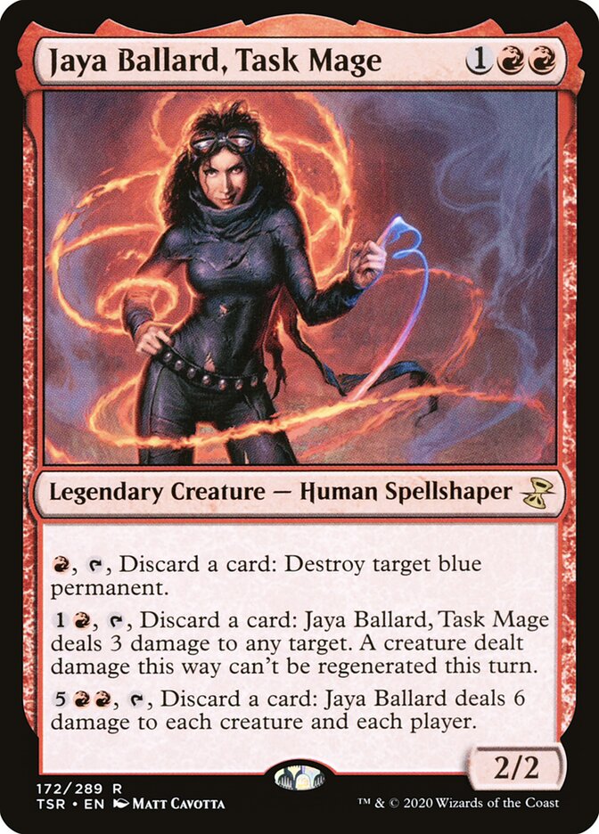 Jaya Ballard, Maga Especialista / Jaya Ballard, Task Mage - Magic: The Gathering - MoxLand