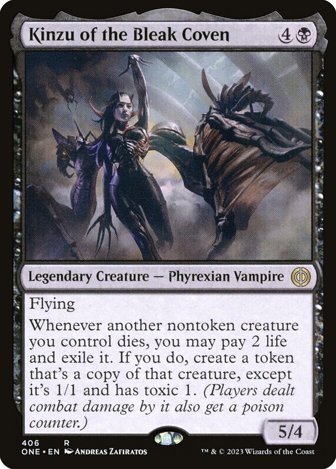 Kinzu do Conventículo Sombrio / Kinzu of the Bleak Coven - Magic: The Gathering - MoxLand