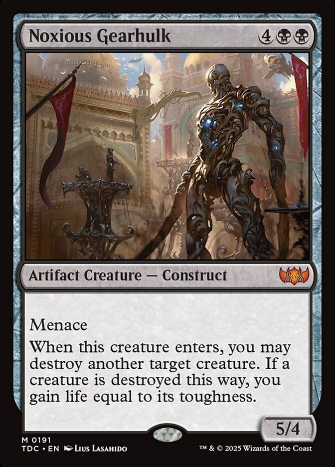 Mecanotitã Pernicioso / Noxious Gearhulk - Magic: The Gathering - MoxLand