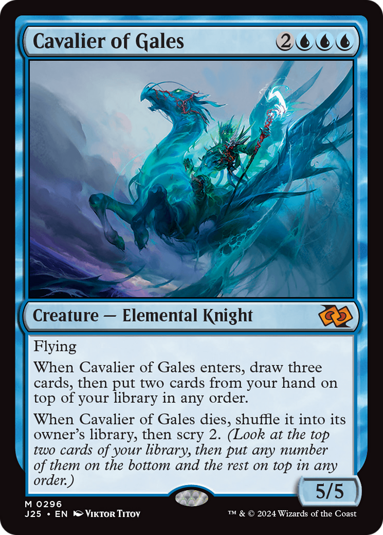 Cavaleiro dos Vendavais / Cavalier of Gales - Magic: The Gathering - MoxLand