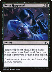 Jamais Aconteceu / Never Happened - Magic: The Gathering - MoxLand