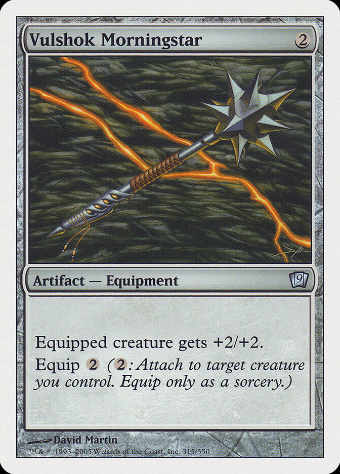 Maça-estrela dos Vulshoques / Vulshok Morningstar - Magic: The Gathering - MoxLand