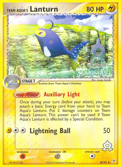 Team Aqua's Lanturn - MoxLand - MoxLand