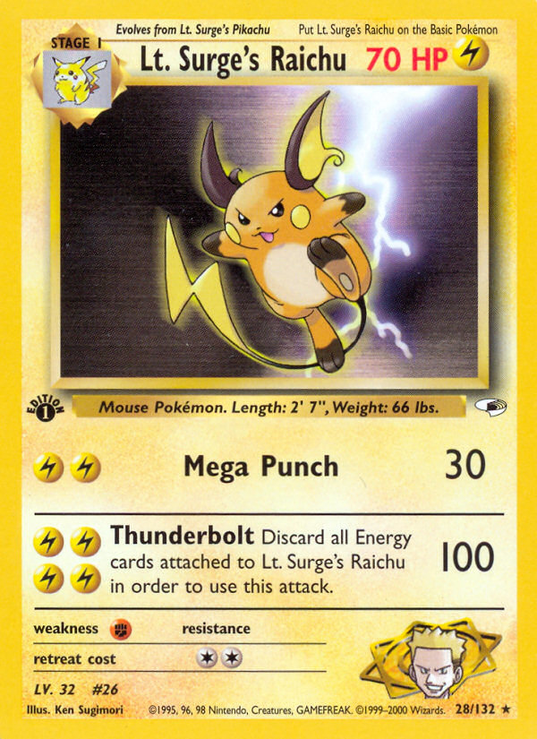 Lt. Surge's Raichu - MoxLand - MoxLand