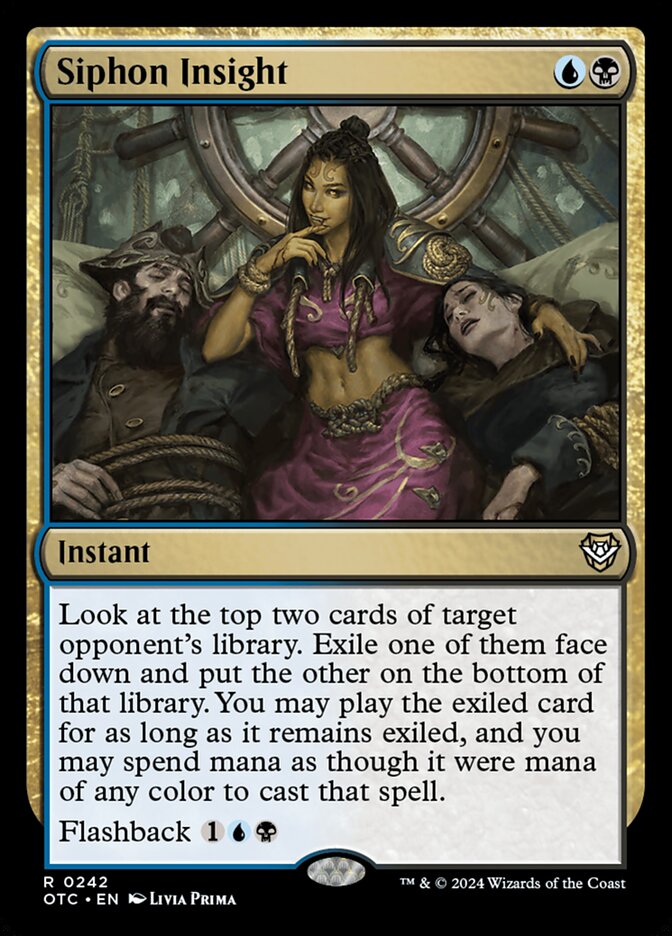 Sugar Conhecimento / Siphon Insight - Magic: The Gathering - MoxLand
