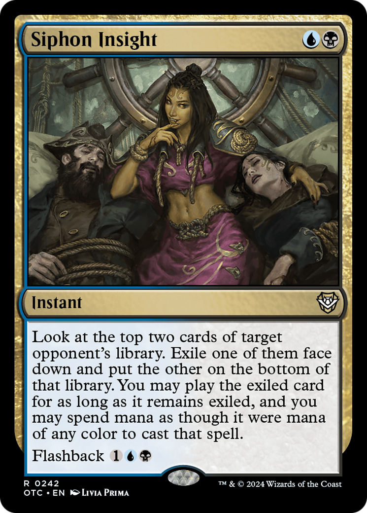Sugar Conhecimento / Siphon Insight - Magic: The Gathering - MoxLand