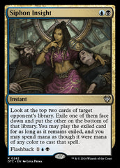 Sugar Conhecimento / Siphon Insight - Magic: The Gathering - MoxLand