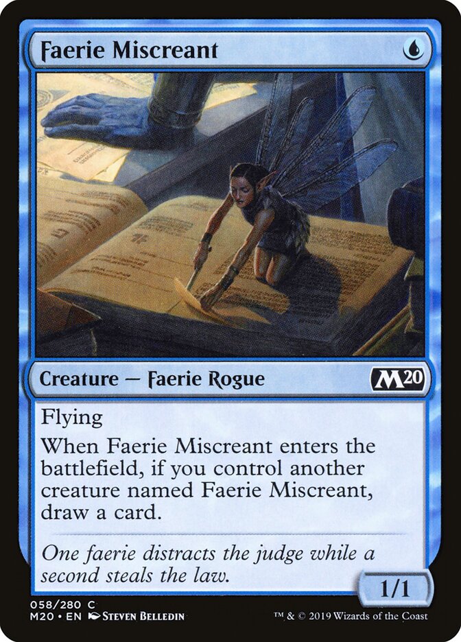 Fada Marota / Faerie Miscreant - Magic: The Gathering - MoxLand