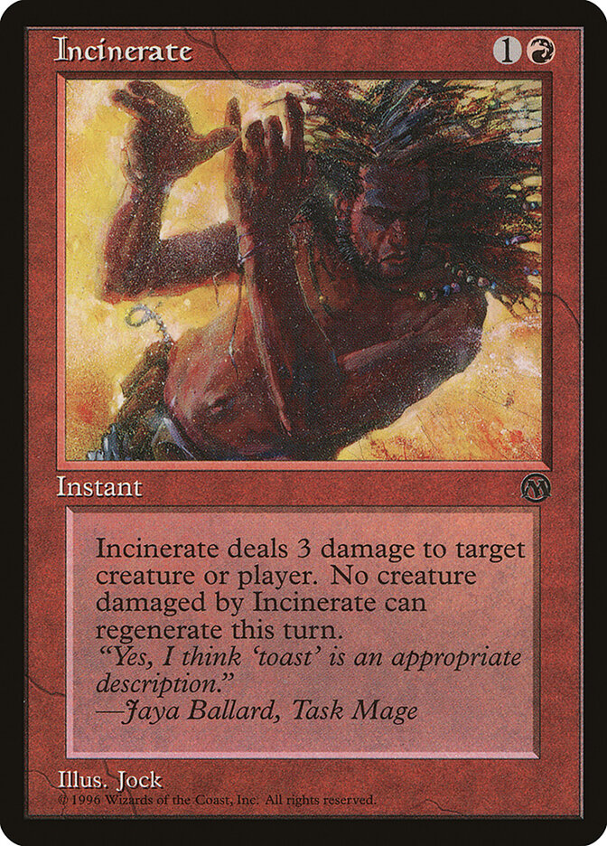 Incinerar / Incinerate - Magic: The Gathering - MoxLand