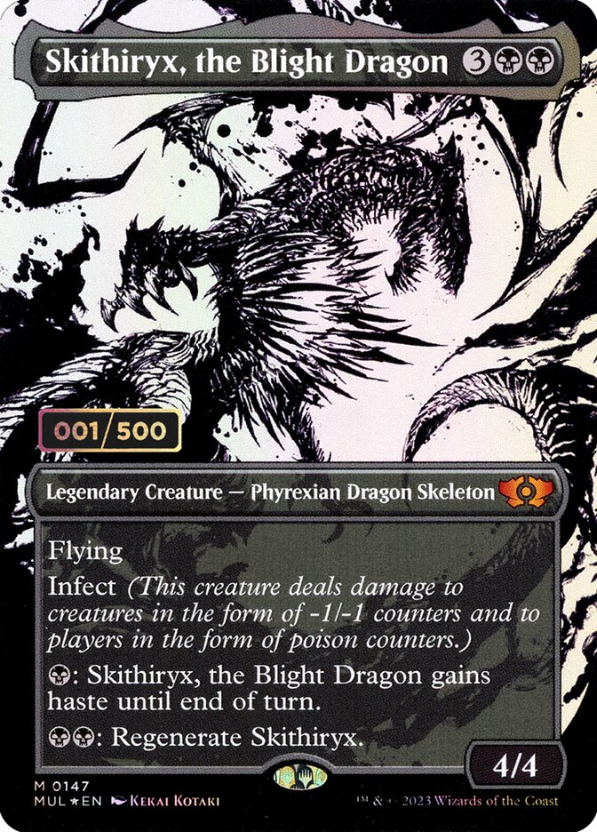 Skithiryx, o Dragão Assolador / Skithiryx, the Blight Dragon - Magic: The Gathering - MoxLand