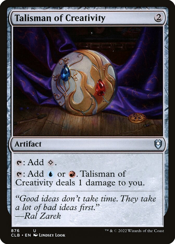 Talismã da Criatividade / Talisman of Creativity - Magic: The Gathering - MoxLand
