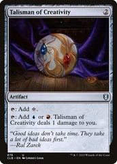 Talismã da Criatividade / Talisman of Creativity - Magic: The Gathering - MoxLand