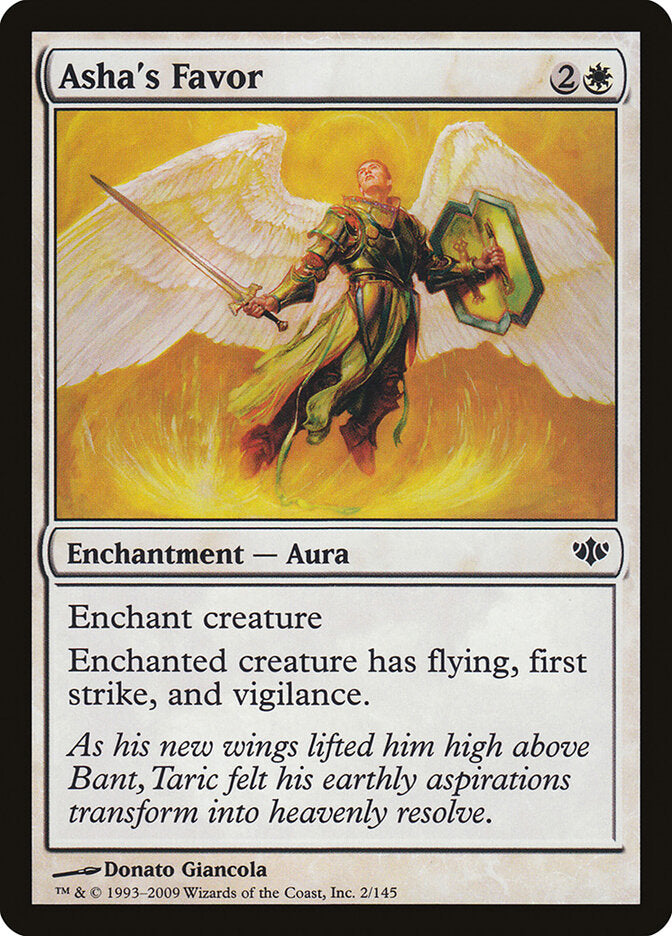 Proteção de Asha / Asha's Favor - Magic: The Gathering - MoxLand