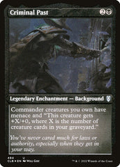 Passado Criminoso / Criminal Past - Magic: The Gathering - MoxLand