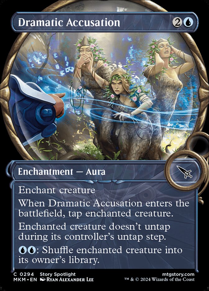 Acusação Dramática / Dramatic Accusation - Magic: The Gathering - MoxLand