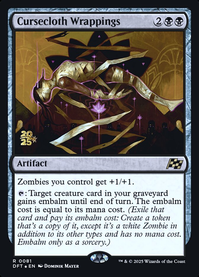 Cursecloth Wrappings - Magic: The Gathering - MoxLand