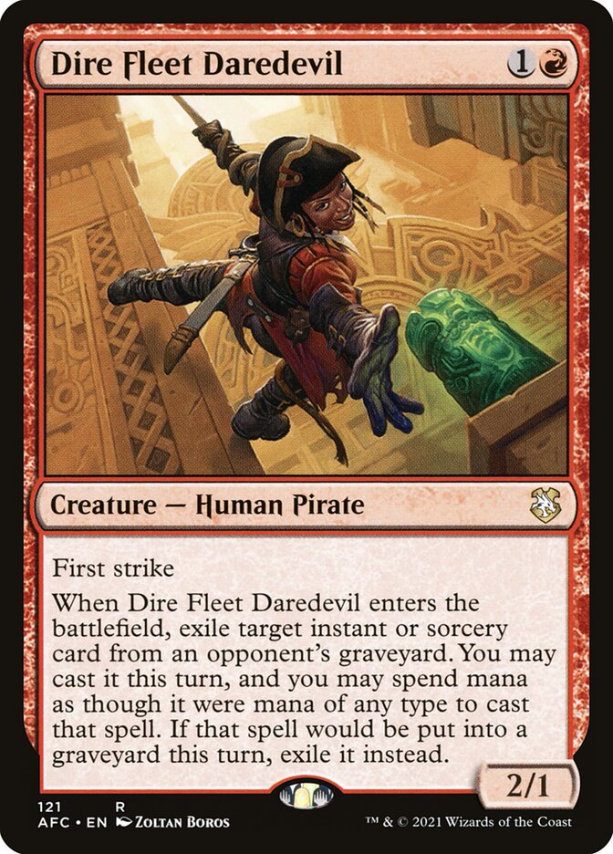 Destemida da Frota Macabra / Dire Fleet Daredevil - Magic: The Gathering - MoxLand