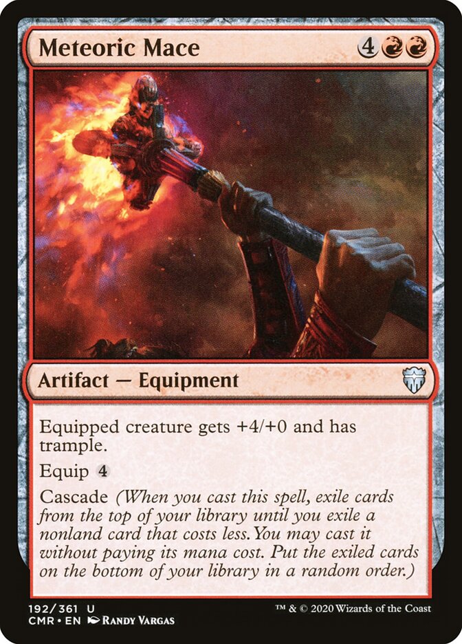 Maça Meteórica / Meteoric Mace - Magic: The Gathering - MoxLand