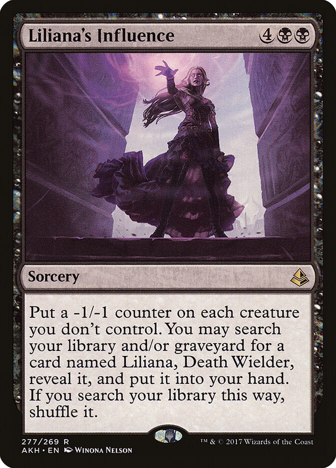 Influência de Liliana / Liliana's Influence - Magic: The Gathering - MoxLand