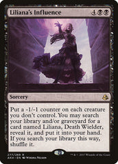 Influência de Liliana / Liliana's Influence - Magic: The Gathering - MoxLand