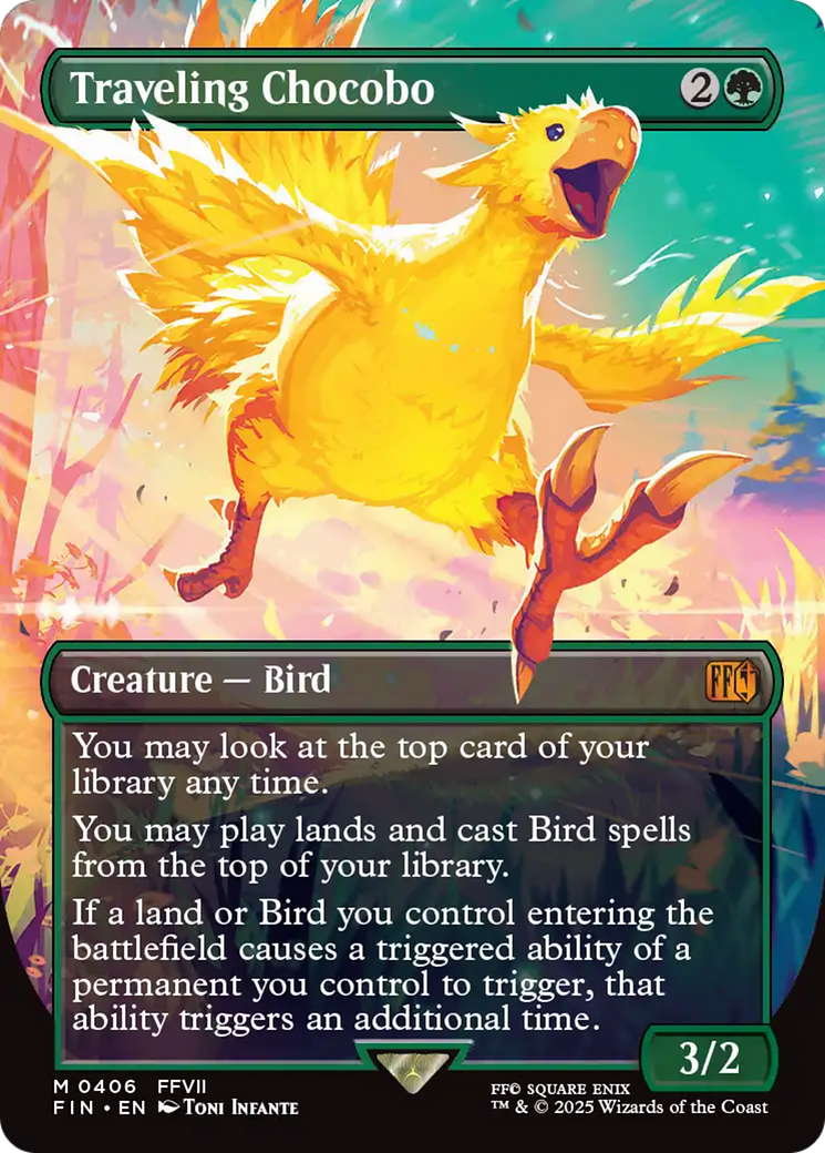 Chocobo Viajante / Traveling Chocobo - Magic: The Gathering - MoxLand