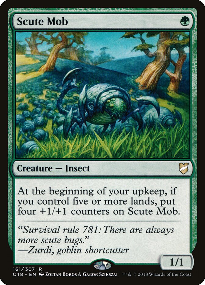 Multidão de Cascudos / Scute Mob - Magic: The Gathering - MoxLand