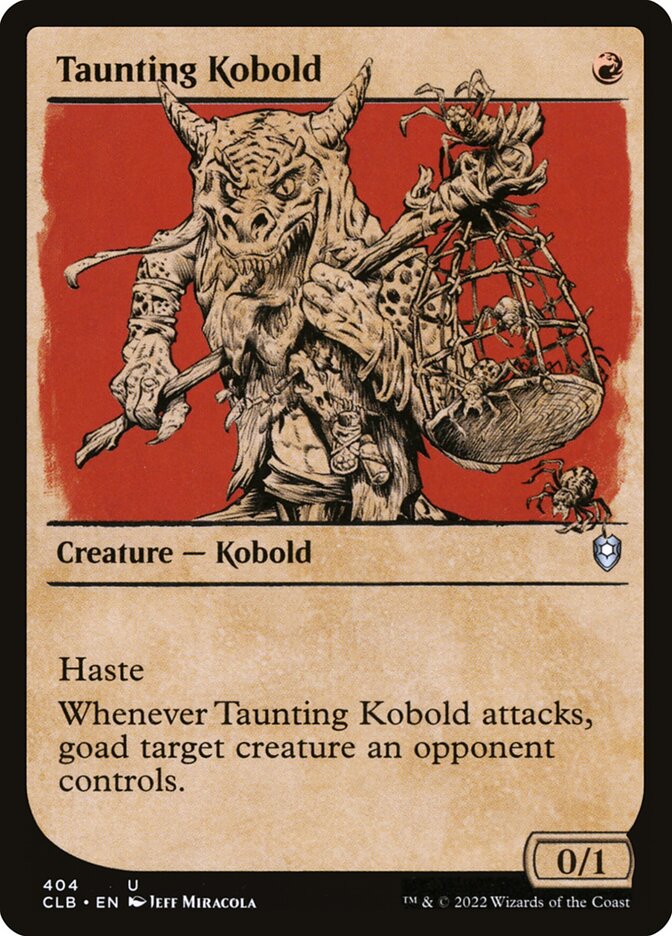 Kobold Provocador / Taunting Kobold - Magic: The Gathering - MoxLand