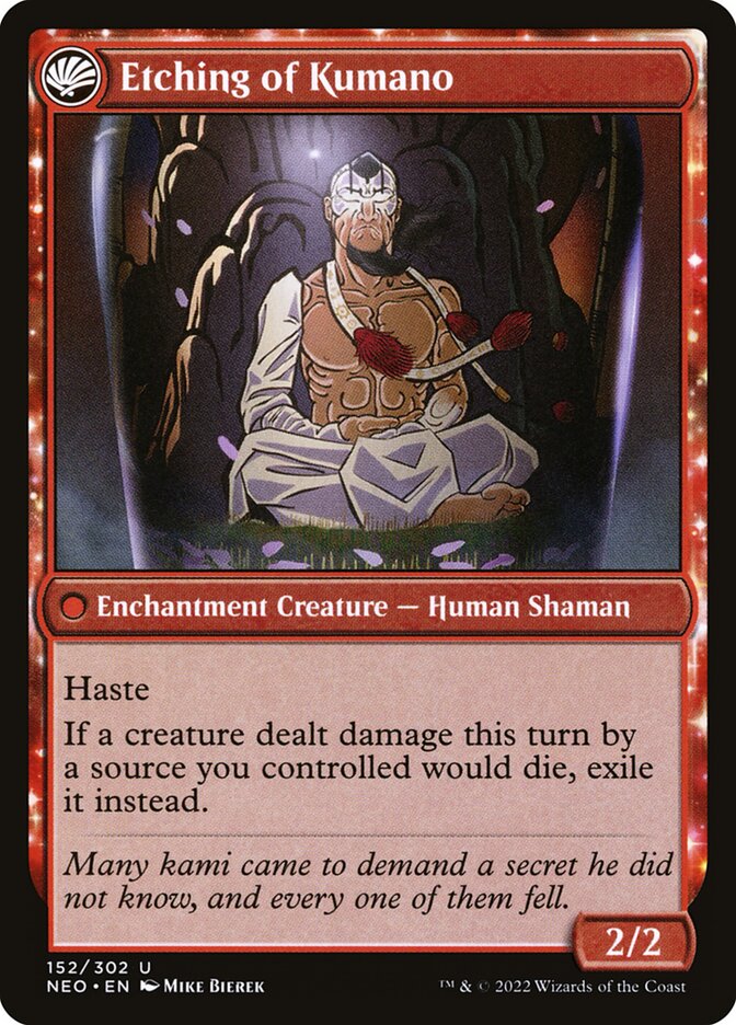 Kumano Enfrenta Kakkazan / Kumano Faces Kakkazan - Magic: The Gathering - MoxLand