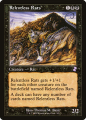 Ratos Implacáveis / Relentless Rats - Magic: The Gathering - MoxLand