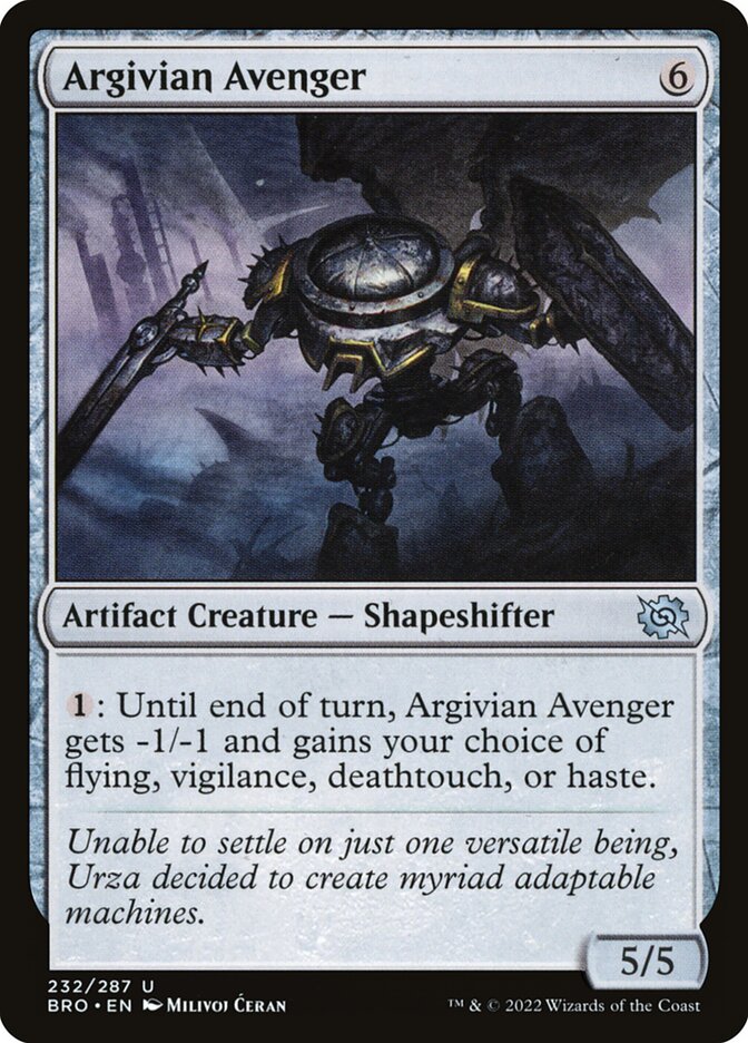 Vingador Argiviano / Argivian Avenger - Magic: The Gathering - MoxLand