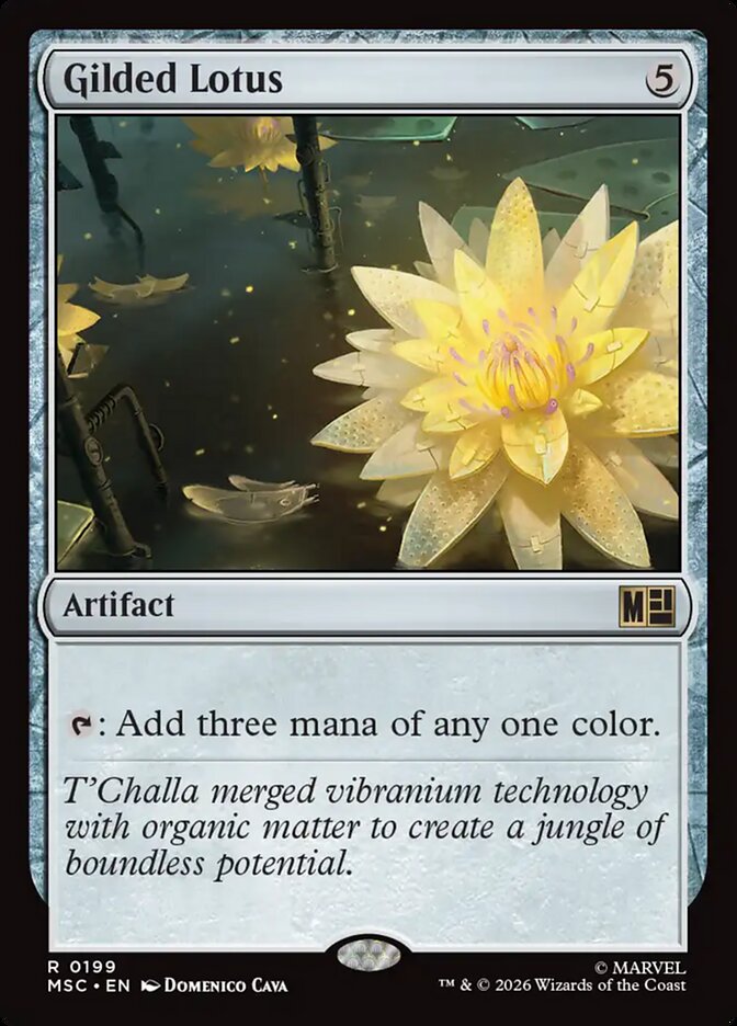 Lótus Engalanada / Gilded Lotus - Magic: The Gathering - MoxLand