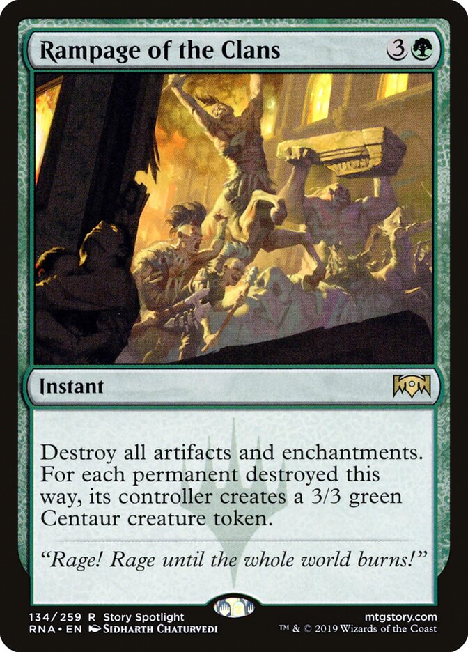 Fúria dos Clãs / Rampage of the Clans - Magic: The Gathering - MoxLand