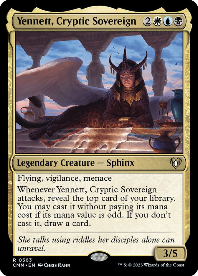 Yennett, Soberana Enigmática / Yennett, Cryptic Sovereign - Magic: The Gathering - MoxLand