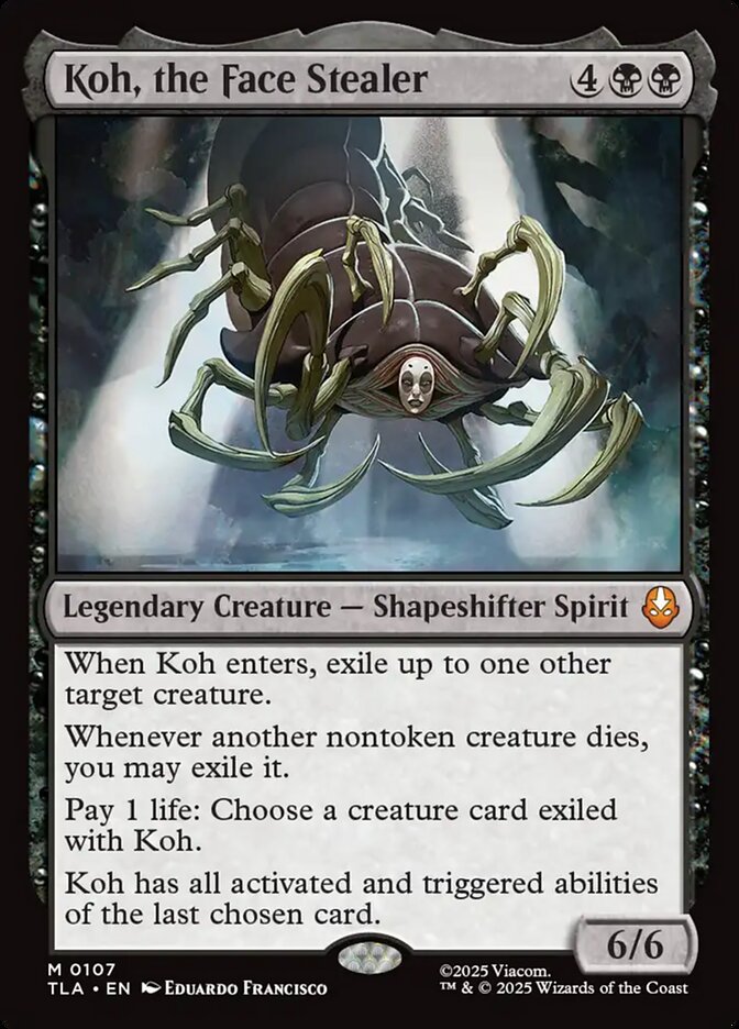 Koh, o Ladrão de Faces / Koh, the Face Stealer - Magic: The Gathering - MoxLand
