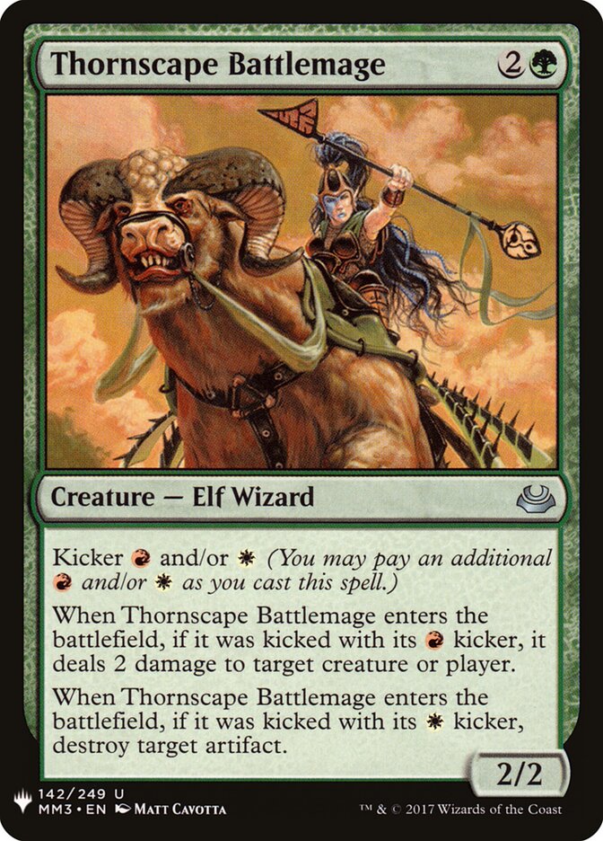 Mago de Batalha de Thornscape / Thornscape Battlemage - Magic: The Gathering - MoxLand