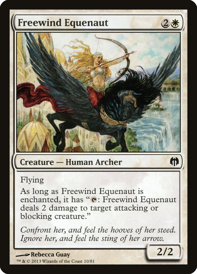 Viajante Eqüestre do Vento / Freewind Equenaut - Magic: The Gathering - MoxLand