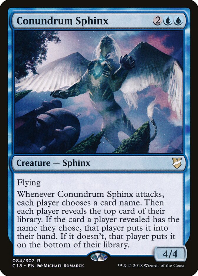 Esfinge da Charada / Conundrum Sphinx - Magic: The Gathering - MoxLand