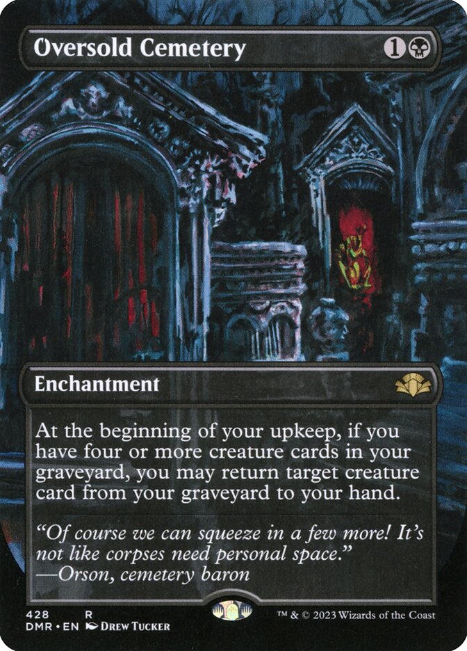 Cemitério Lotado / Oversold Cemetery - Magic: The Gathering - MoxLand