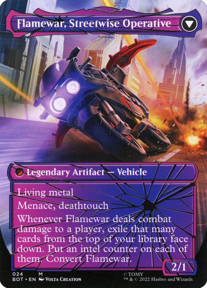 Flamewar, Veterana Ousada / Flamewar, Brash Veteran - Magic: The Gathering - MoxLand