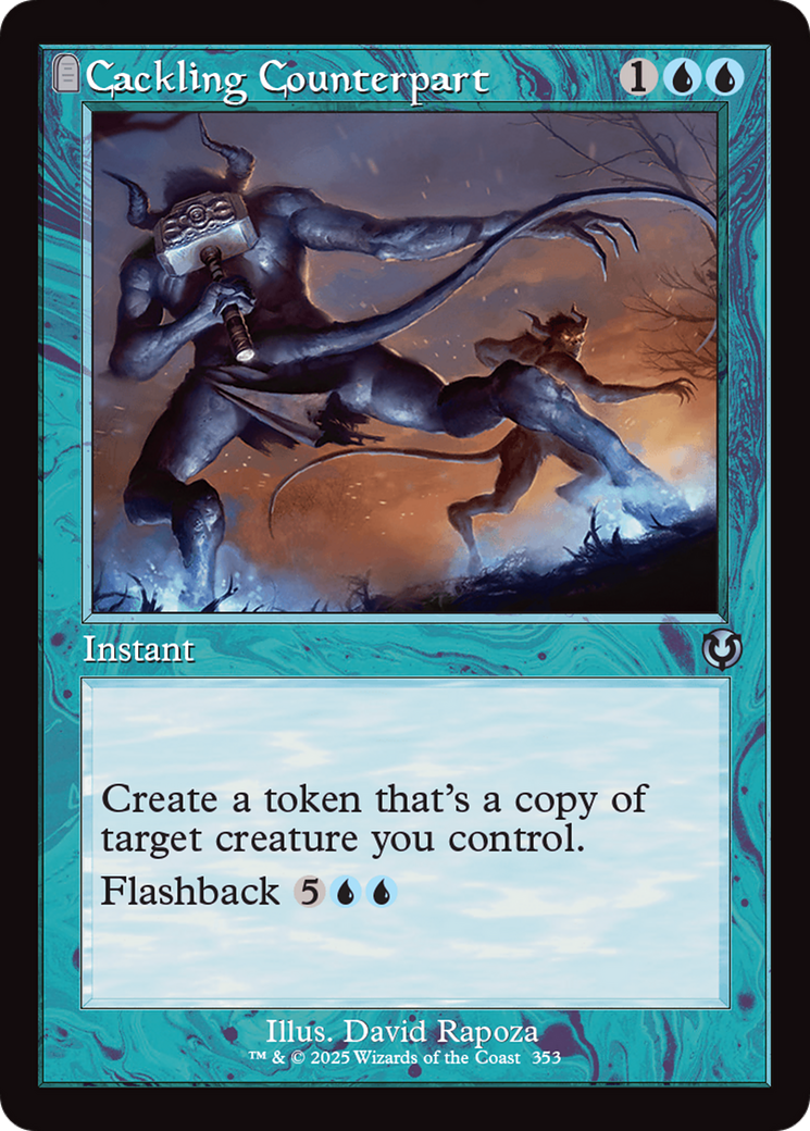 Dupla de Bufões / Cackling Counterpart - Magic: The Gathering - MoxLand