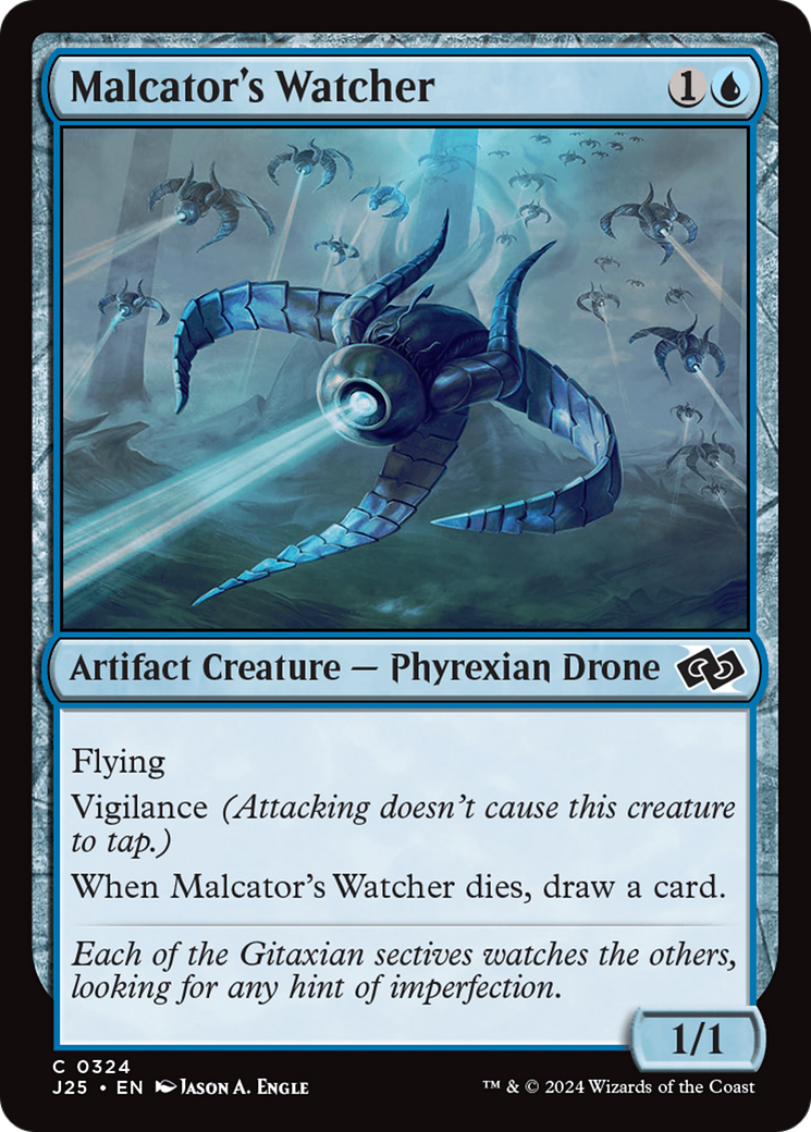Vigilante de Malcator / Malcator's Watcher - Magic: The Gathering - MoxLand