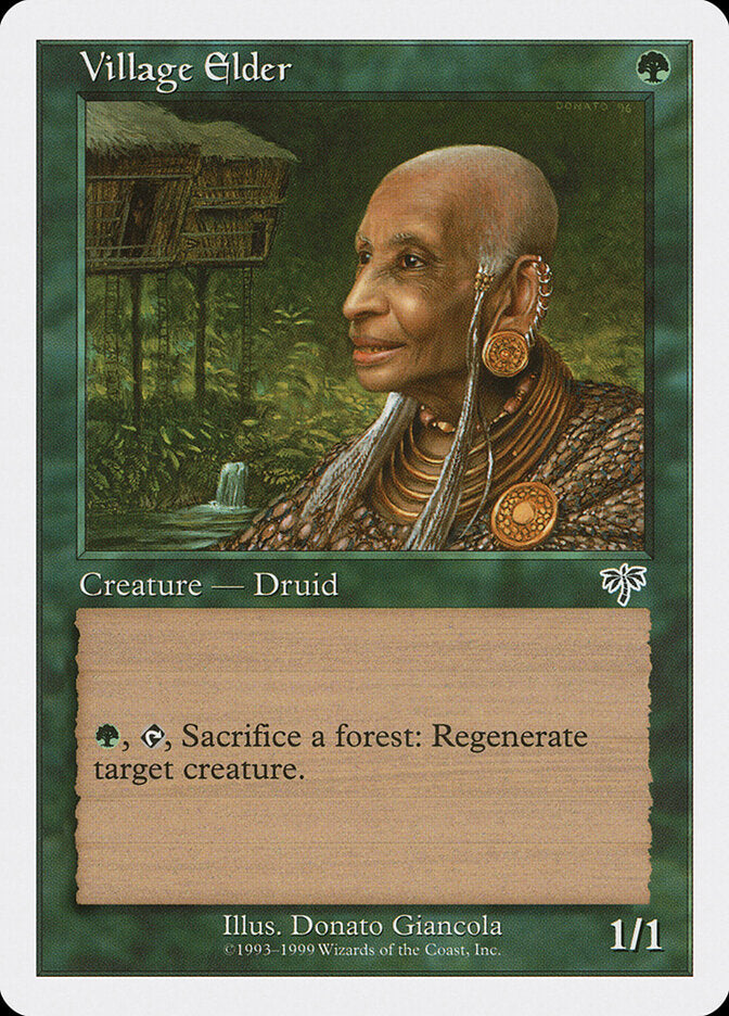 Ancião da Vila / Village Elder - Magic: The Gathering - MoxLand