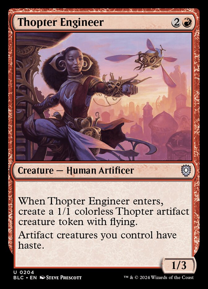 Engenheiro de Tópteros / Thopter Engineer - Magic: The Gathering - MoxLand