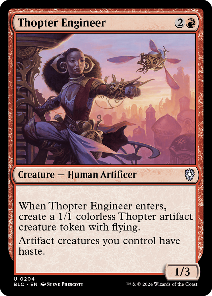 Engenheiro de Tópteros / Thopter Engineer - Magic: The Gathering - MoxLand