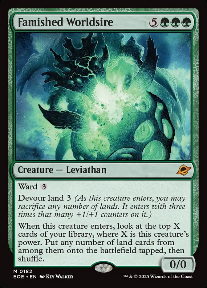 Progenitor de Mundos Faminto / Famished Worldsire - Magic: The Gathering - MoxLand
