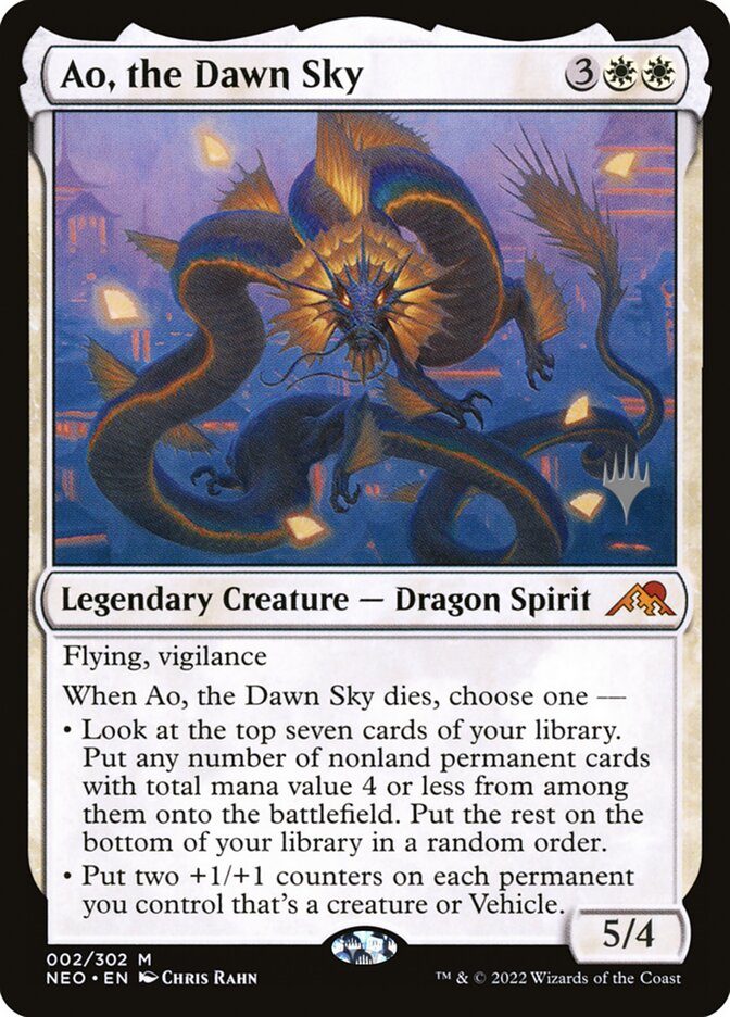 Ao, o Céu da Aurora / Ao, the Dawn Sky - Magic: The Gathering - MoxLand